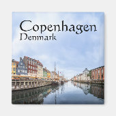 Copenhagen Souvenir Magnet (Vorne)