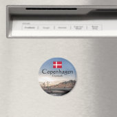Copenhagen Souvenir Magnet (In Situ (Geschirrspüler))