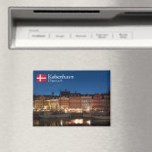 Copenhagen Souvenir Magnet (In Situ (Geschirrspüler))