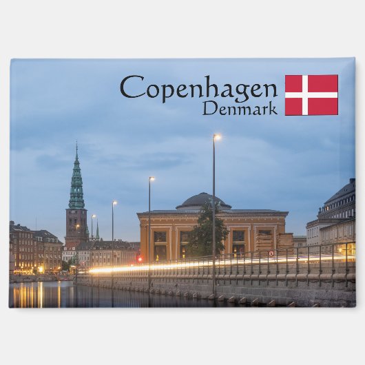 Copenhagen Souvenir Magnet (Vorderseite)