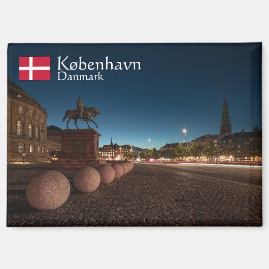 Copenhagen Souvenir Magnet (Vorderseite)