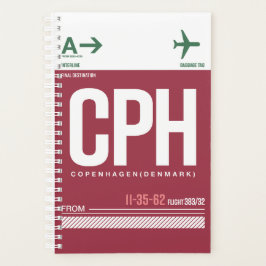 Copenhagen - Travel Planner 2026 Planer