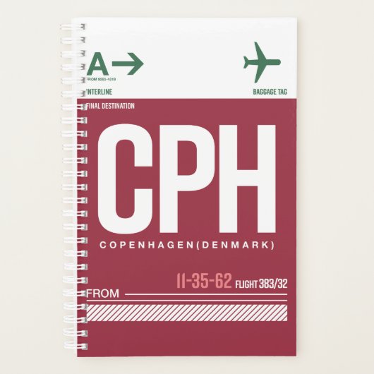 Copenhagen - Travel Planner 2026 Planer (Vorderseite)