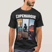 Copenhague,Dinamarca T-Shirt (Vorderseite)