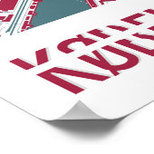 Copenhague Map RB Poster (Ecke)