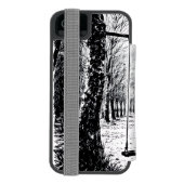 Copertina per telefono elegante con paesaggi natur incipio iPhone Geldbeutel-Hülle (Folio Rückseite)