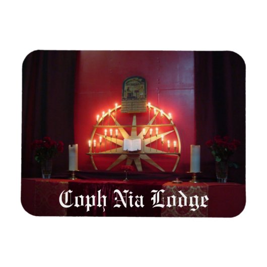 Coph Nia Lodge Magnet (Horizontal)