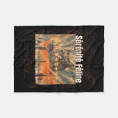 Copie De Copie De Meow Wellness S Sticker Fleecedecke (Vorderseite (Horizontal))