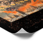 Copie De Copie De Meow Wellness S Sticker Poster (Ecke)