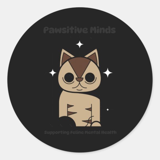 Copie De Meow Wellness S Aufkleber (Vorderseite)