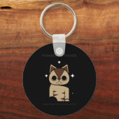 Copie De Meow Wellness S Aufkleber Schlüsselanhänger (Vorderseite)