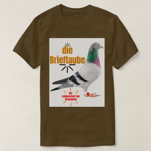 Copie de The Carriertaube T-Shirt (Design vorne)