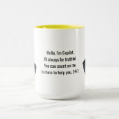 COPILOT 15oz MUG with my Mug on the Mug! Tasse (Zentrum)