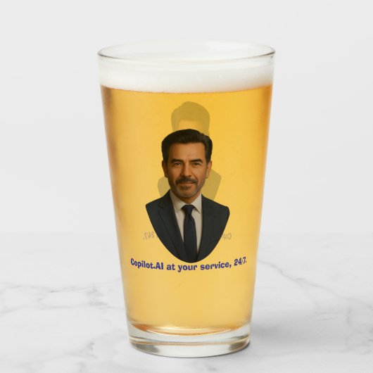 Copilot.AI steht Ihnen 24/7 zur Verfügung. Glas (Vorne (Gefüllt))