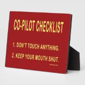 Copilot Checklist: Home: Signs: Fotoplatte (Seite)