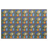 CoPine Cone Orange Stoff (Fat Quarter (45,7 x 55,9 cm))