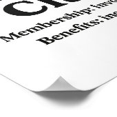 Coping Club - Poster (Ecke)