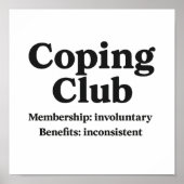 Coping Club - Poster (Vorne)