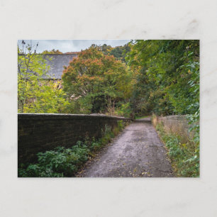 Copley Toll Bridge bis zur St. Stephen's Church Postkarte