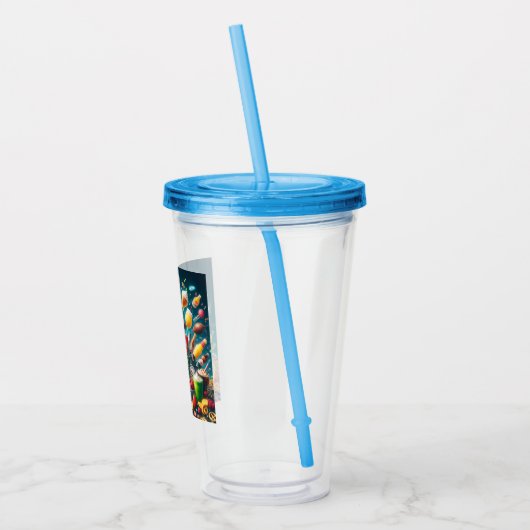 Copo de Acrílico Acryltrinkbecher (Links)