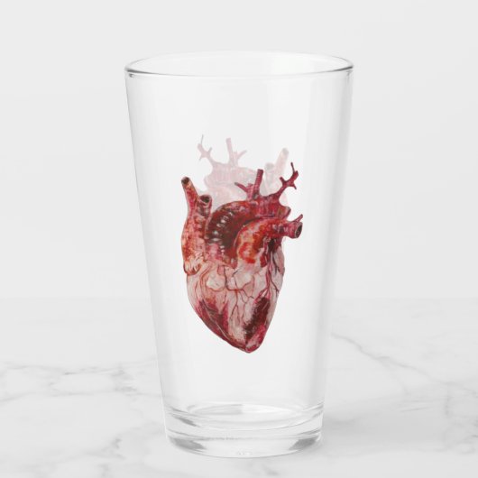 Copo De Pint Hearts Glas (Rückseite)