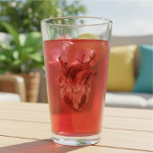 Copo De Pint Hearts Glas