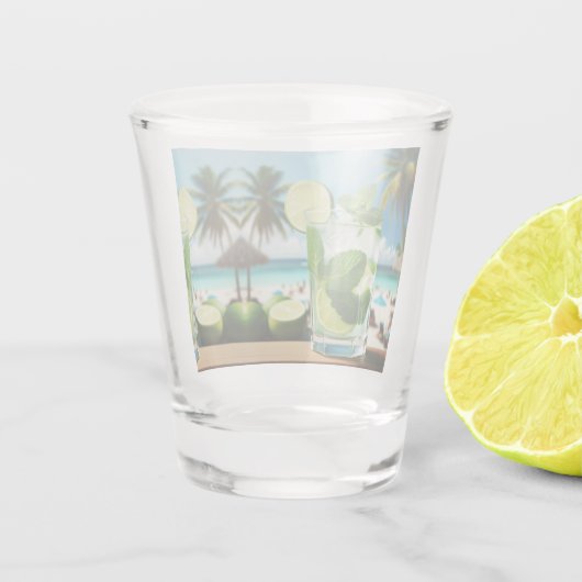 Copo de Shot Personalizado Caipirinha Schnapsglas (Rückseite)