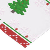 Copos de Nieves Kurzer Tischläufer (Ecke)