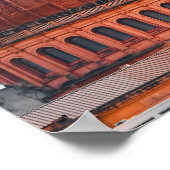 Copper and Sky: Valletta's Crown Poster (Ecke)