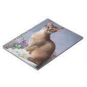 Copper Beauty – Abyssinian Cat Notebook Notizblock (Linke Seite)