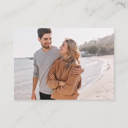 Copper Black Goth Wedding QR Code UAWG online Begleitkarte (Rückseite)