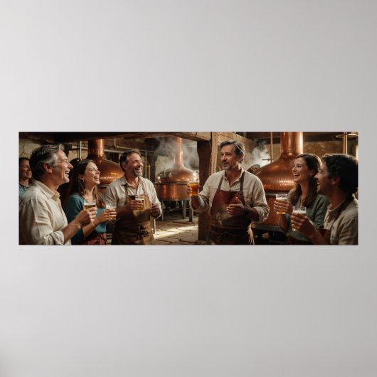Copper Brewery Laughter and Warmth Poster (Vorne)