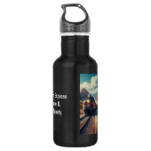 Copper Canyon Express Edelstahlflasche (Rückseite)