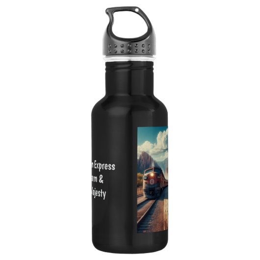 Copper Canyon Express Edelstahlflasche (Rückseite)