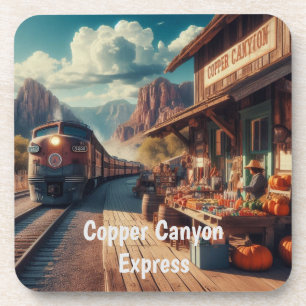 Copper Canyon Express Getränkeuntersetzer