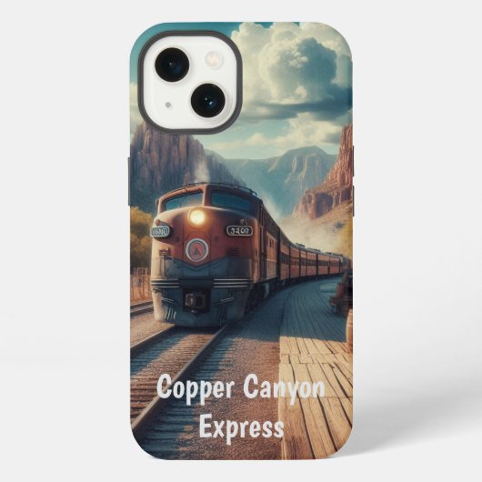 Copper Canyon Express iPhone Hülle (Rückseite)