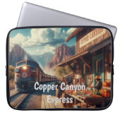 Copper Canyon Express Laptopschutzhülle (Vorderseite)