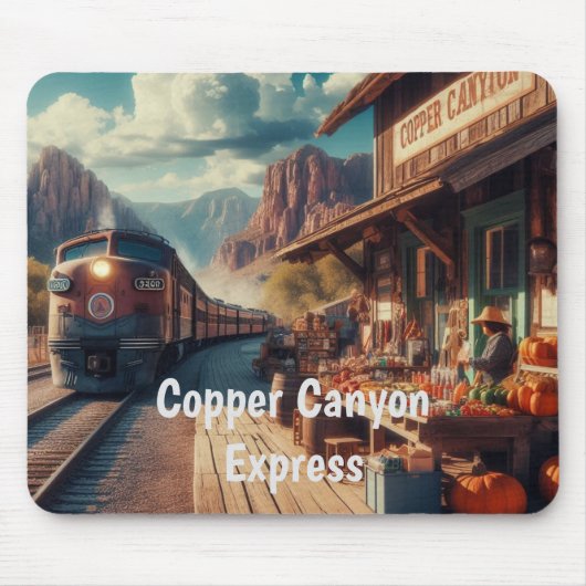 Copper Canyon Express Mousepad (Vorne)