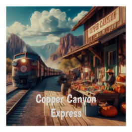 Copper Canyon Express Poster