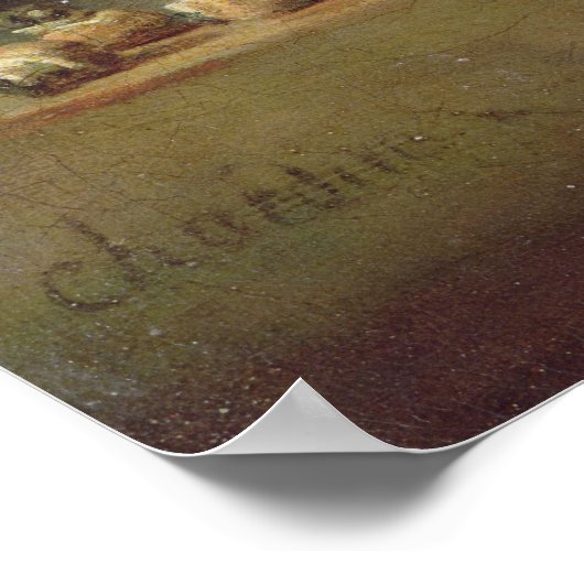 Copper Cauldron with a Pitcher Poster (Ecke)