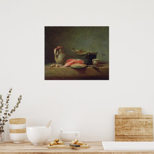 Copper Cauldron with a Pitcher Poster (Küche)