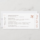 Copper Destination Foto Boarding Pass Rett (Rückseite)