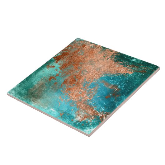 Copper Distressed Patina Fliese (Seite)