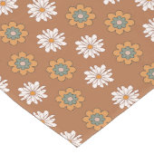 Copper Floral Runner Pastel Boho Dining Style Großer Tischläufer (Ecke)