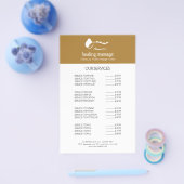 COPPER FRAMAN STONE MASSAGE Wellness Day Wellness- Flyer (Einzeln)