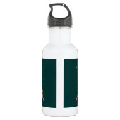 Copper Fresia zum 7. Hochzeitstag Edelstahlflasche (Rückseite)