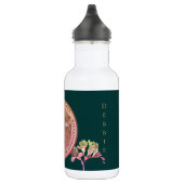 Copper Fresia zum 7. Hochzeitstag Edelstahlflasche (Rechts)