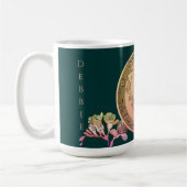 Copper Fresia zum 7. Hochzeitstag Kaffeetasse (Links)