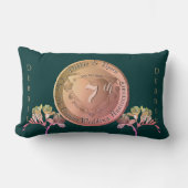 Copper Fresia zum 7. Hochzeitstag Lendenkissen (Vorderseite)