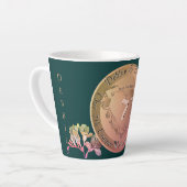 Copper Fresia zum 7. Hochzeitstag Milchtasse (Linke Ecke)
